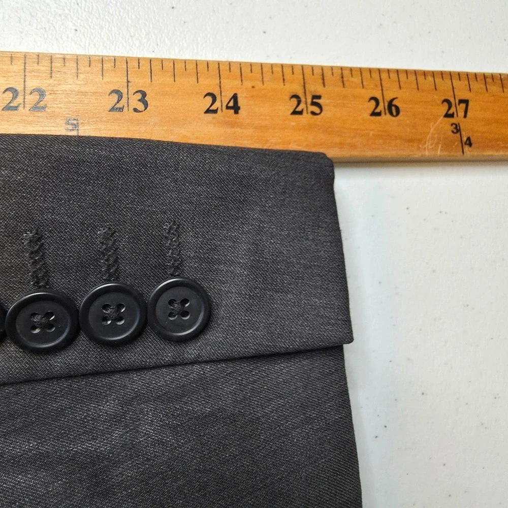 Cornelli Blazer Mens 48R Gray Sports Coat Jacket 2 B 100%‎ Wool Vented Italy